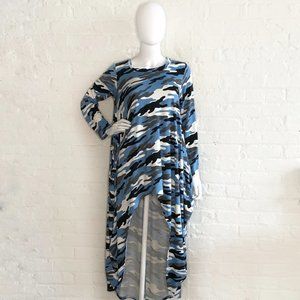 New One Size Fits Most Camo Hi Low Top